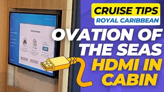 I Hooked Up My Cruise Cabin TV to HDMI and Got AMAZING Results!