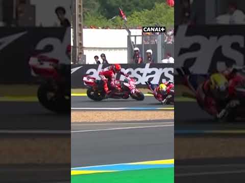 La terrible chute de Marc Marquez 😳🤯 #motogp #frenchgp