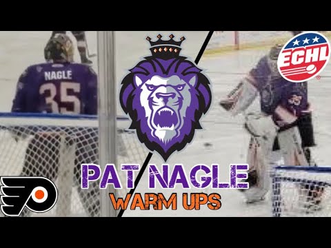 Pat Nagle warm up | Reading Royals | ECHL