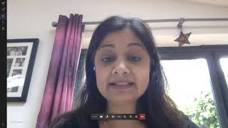 Dr Rupa Joshi using video group clinics to support patients with anxiety and asthma