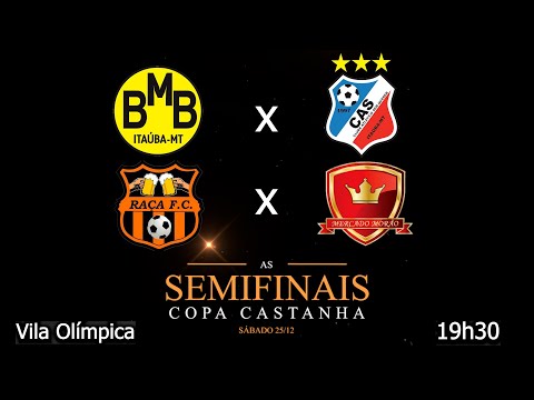 Semifinais da Copa Castanha acontecem neste sábado a partir das 19h30