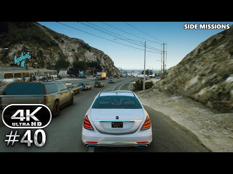Grand Theft Auto 5 Gameplay Walkthrough Part 40 Side Mission - GTA 5 PC 4K 60FPS (No Commentary)