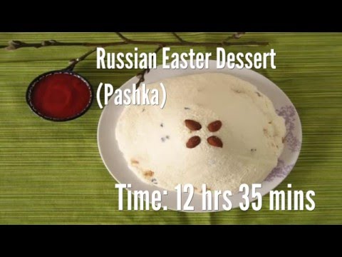 Russian Easter Dessert (Pashka) Recipe