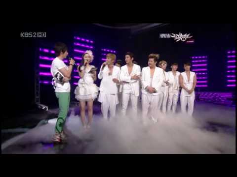 100604 Music Bank Super Junior Interview HD