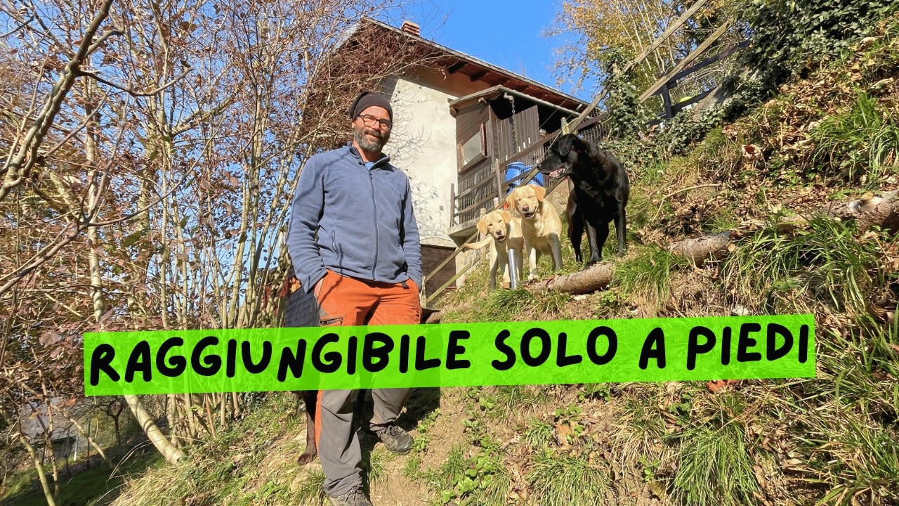 "Vivo in una piccola baita con 500€ al mese”