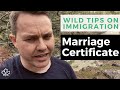 Marriage Certificate For Canada Immigration
