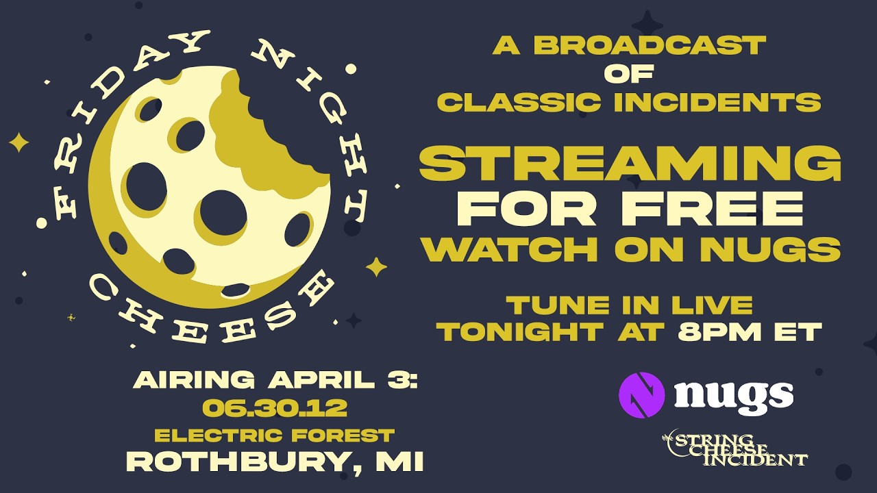 The String Cheese Incident Friday Night Cheese 6/30/2012 Electric Forest, Rothbury, MI