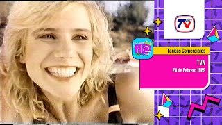 Tandas Comerciales TVN - Febrero 1989