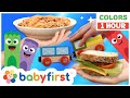 Toddler Learning Video COLOR CREW MAGIC Food Vehicles For Babies 1 Hour BabyFirst TV