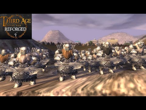 THE ELDER RACES DEFEND THARBAD (Siege Battle) - Third Age: Total War (Reforged)