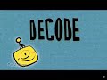 Decode Logo Cartoon Version