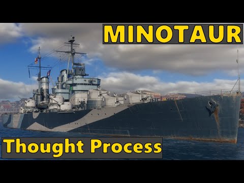 Minotaur - British Light Cruiser | World of Warships