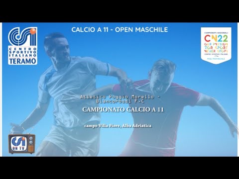Calcio a 11 CSI | Atletico Poggio Morello - Biancorossi F.C