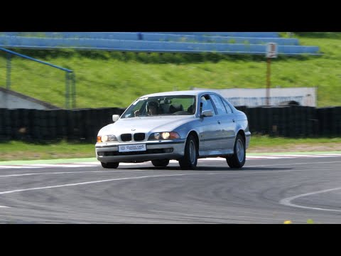 Joanna Kopaczyk/Adam Deckert, BMW E39 - III Youngtimer Party - Tor Poznań, 02.09.2023