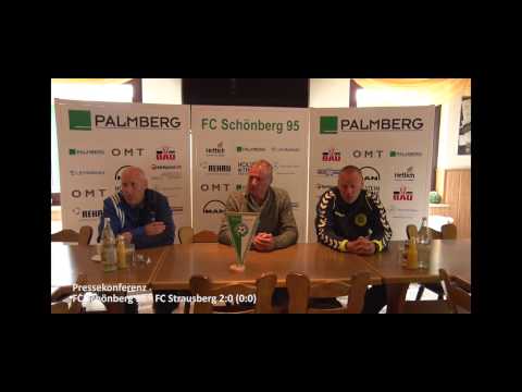 Pressekonferenz FC Schönberg 95 - FC Strausberg 2:0