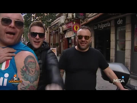 Los ultras del Nápoles toman Madrid