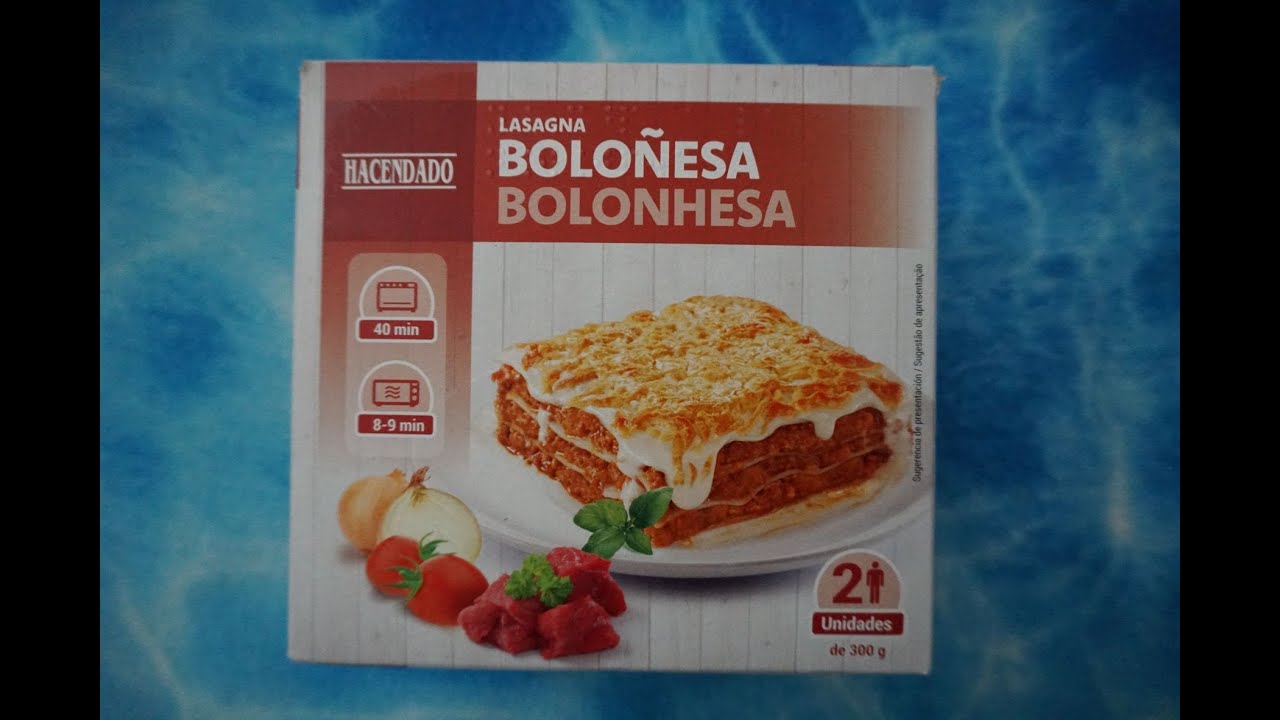 PROBANDO LASAÑAS Y CANELONES CONGELADOS HACENDADO