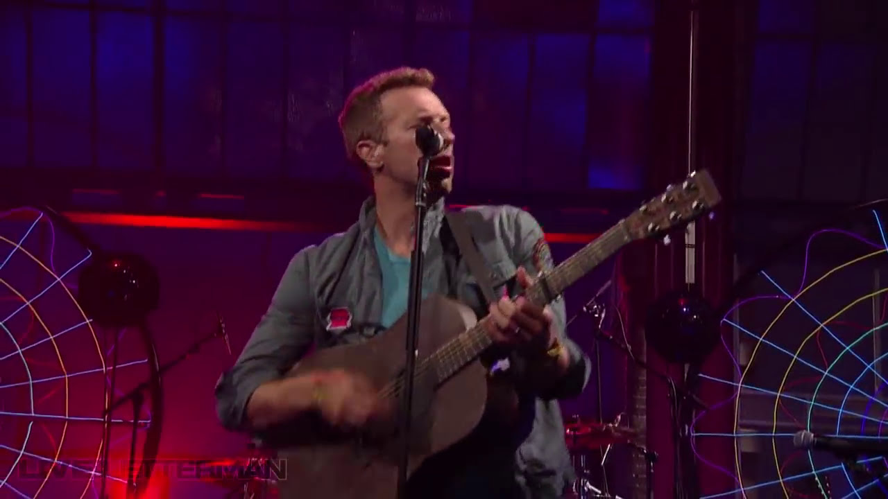 Coldplay - Mylo Xyloto/Hurts Like Heaven (Live on Letterman)