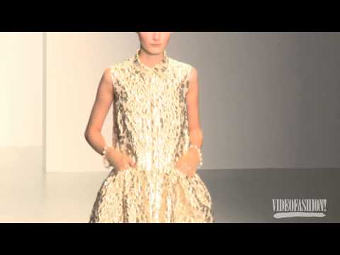 FIRST LOOK: Simone Rocha - London Fashion Week Spring 2014 - Videofashion