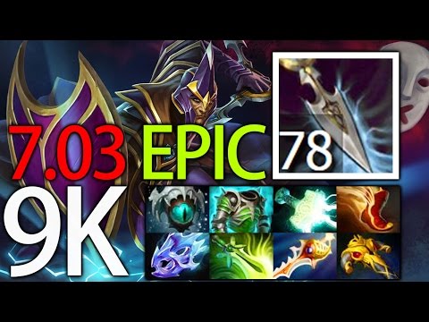 Most Epic Pub of Miracle in 7.03 78 Int Stacks Carry Silencer Dota 9K
