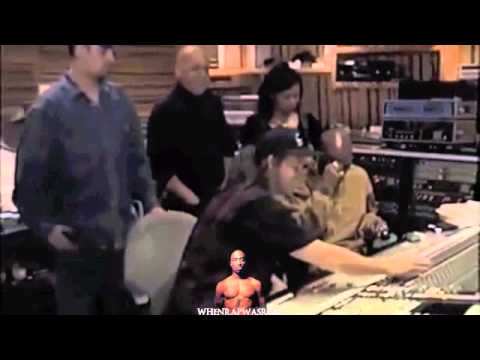 Rare Tupac Studio Footage With Johnny J (R.I.P.)