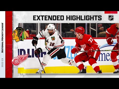 Chicago Blackhawks vs Detroit Red Wings preseason game , Sep 28, 2022 HIGHLIGHTS