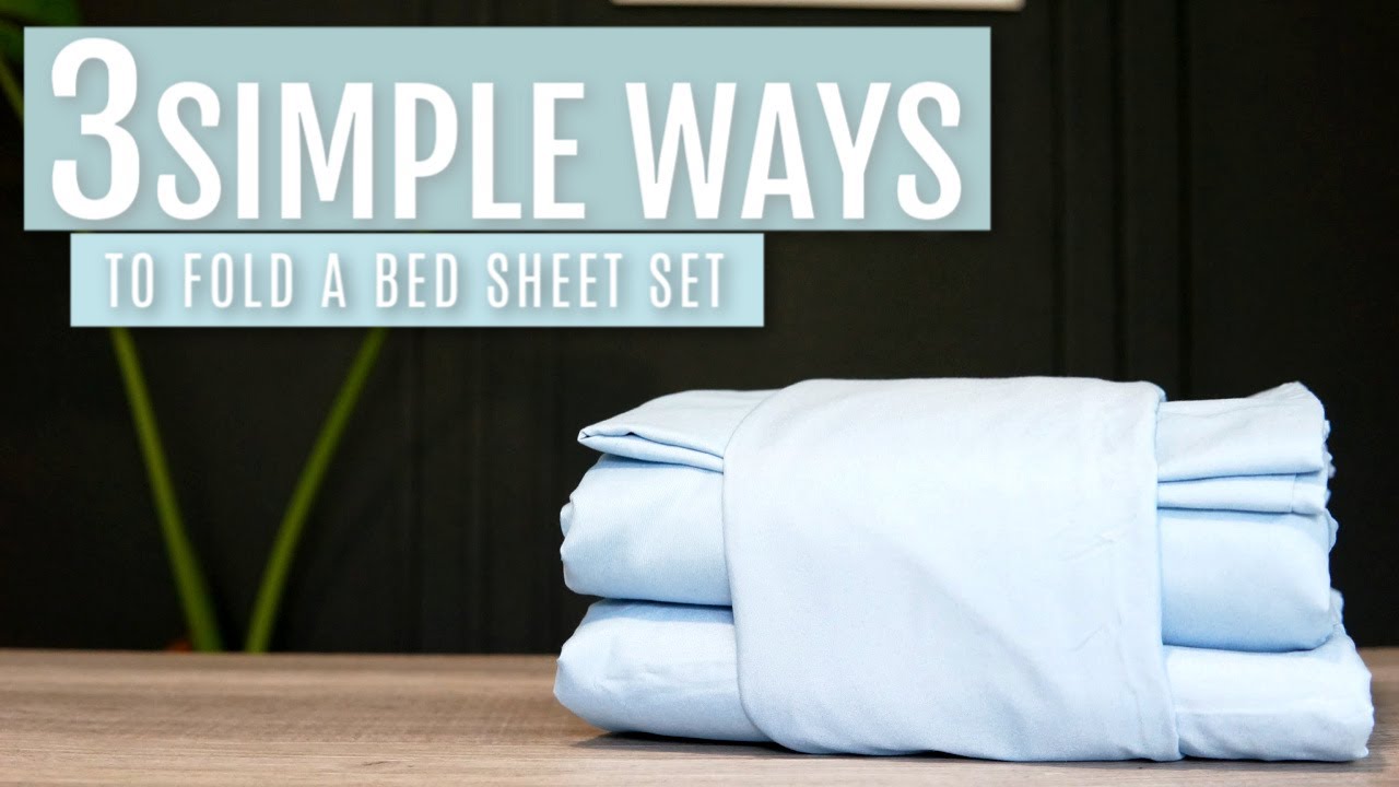 3 Simple Ways to Fold a Bed Sheet Set | Judi the Organizer