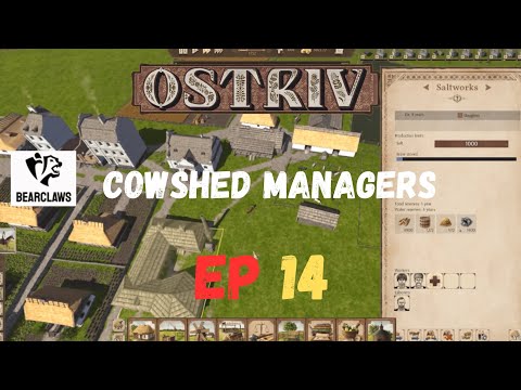 Ostriv S04 Ep14 Cowshed Managers ! The Road To 8K Population !!