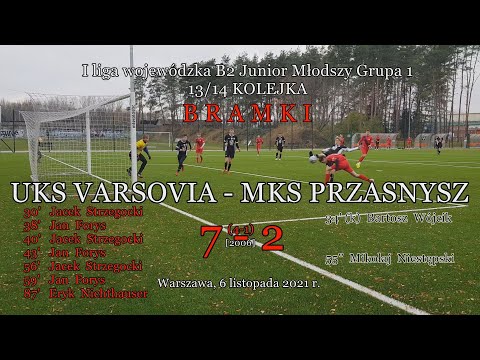6 XI 2021 r.   UKS VARSOVIA  -  MKS PRZASNYSZ