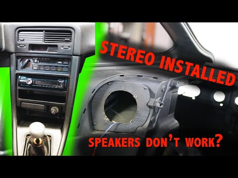 1989 CRX Rescue Part 3 - Stereo Troubleshooting