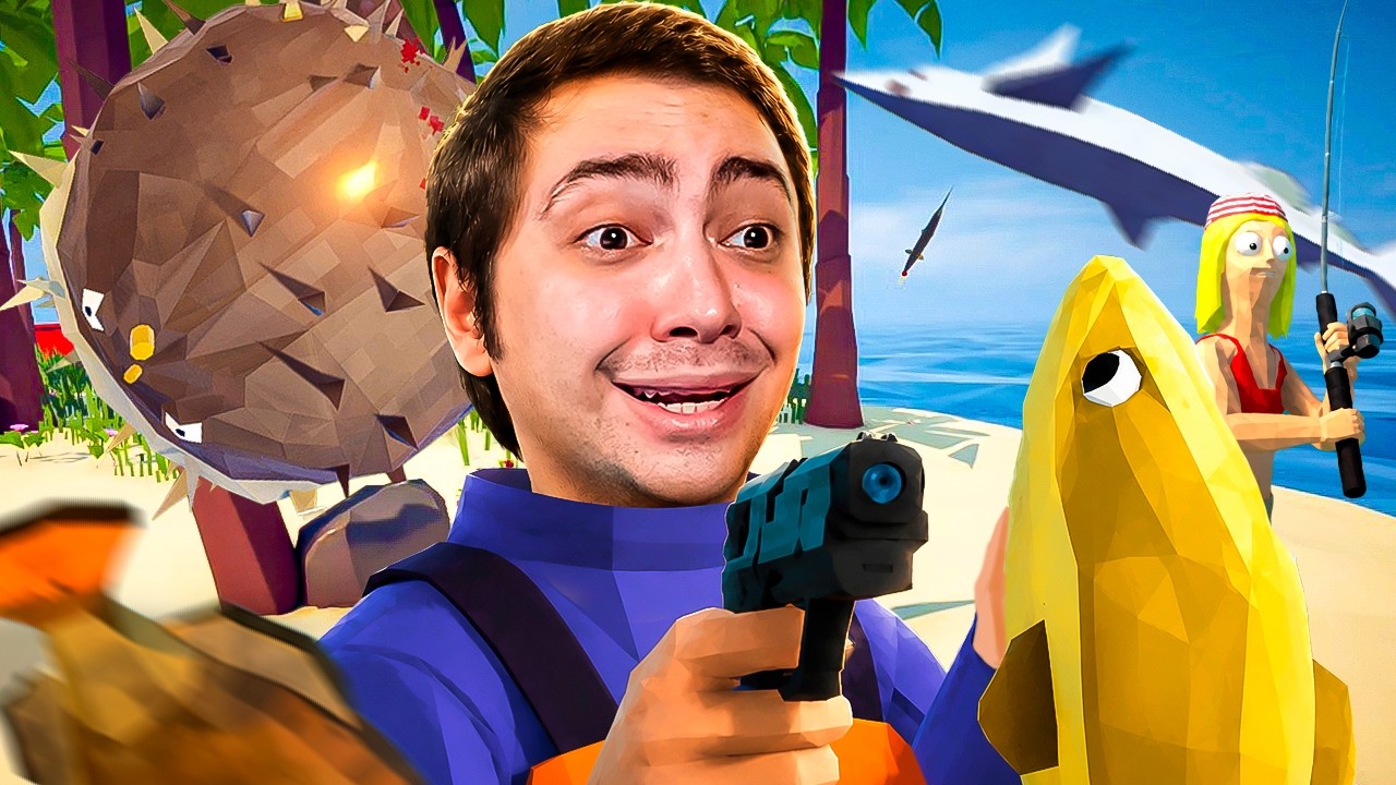 ESSE JOGO DE PESCA É INCRÍVEL! - HOW TO FISH COM OS AMIGOS