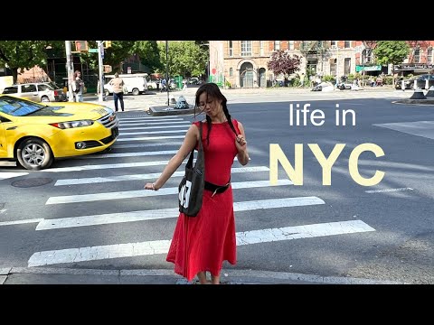 我生活中的週末 ⊹（父母來看我，紐約市最喜歡的景點） (weekend in my life ⊹ (parents visit me, fave spots in NYC))