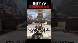 【最新アプデ】武器調整まとめてみた！#エーペックス ヘムロック強すぎだろ#エーペックス #実況 #ゲーム実況 #エーペックスレジェンズ