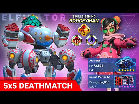 Arachnos with Rocket Mortar 12 - Boogeyman - Mech Arena