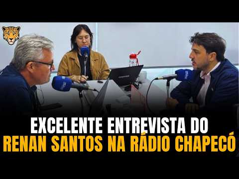 ENTREVISTA do RENAN SANTOS na RÁDIO CHAPECÓ em SANTA CATARINA
