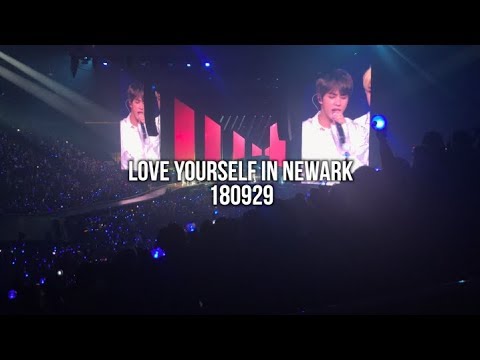 180929 BTS (방탄소년단) LOVE YOURSELF IN NEWARK CONCERT EXPERIENCE