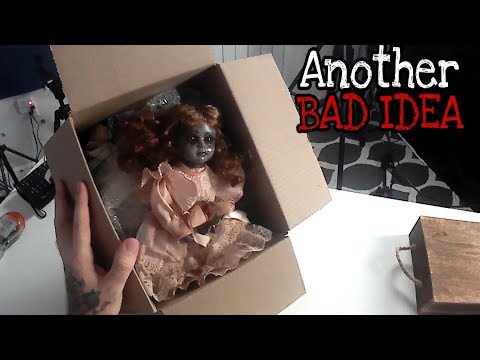Real Cursed Creepy Doll Very Scary  (Gone Wrong) Caught on tape 3AM Video