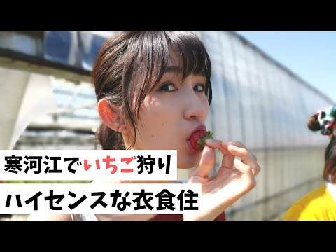 【寒河江市】寒河江でいちご狩り ハイセンスな衣食住