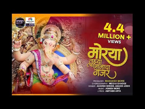 मोरया तुझ्या नामाचा गजर लिरिक्स