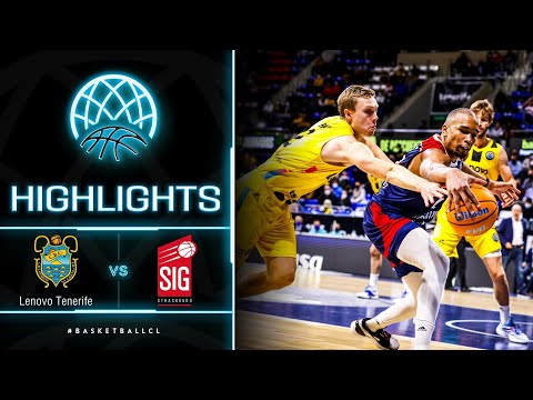 Lenovo Tenerife v SIG Strasbourg - Highlights | Basketball Champions League 2021-22