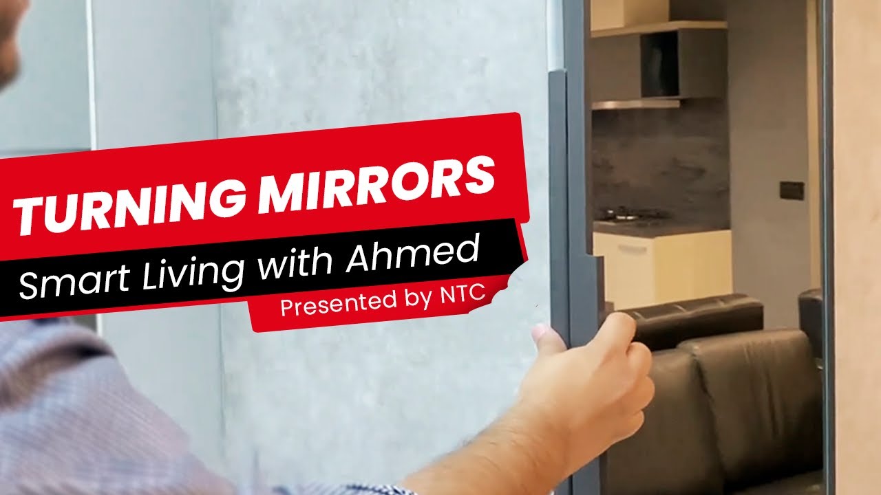 Turning mirrors for wardrobe - Smart living with Ahmed Zaheer