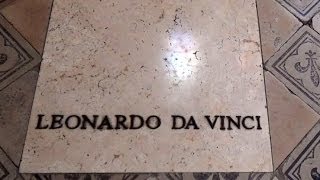 preview picture of video 'Leonardo da Vinci tomb, Château d'Amboise, Indre-et-Loire, France, Europe'