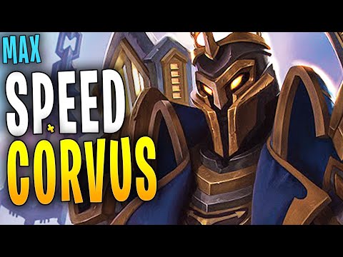 CORVUS MAX SPEED HEALS! (150K+) | Paladins Gameplay