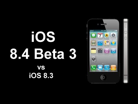 iOS 8.3 vs iOS 8.4 Beta 3 on iPhone 4S - Speed test