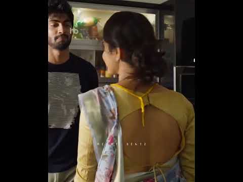 Indian Coupl Romance.😍|Saree wearing wife | Romance in kitchen |#7 #romance #love #couple #sidsriram