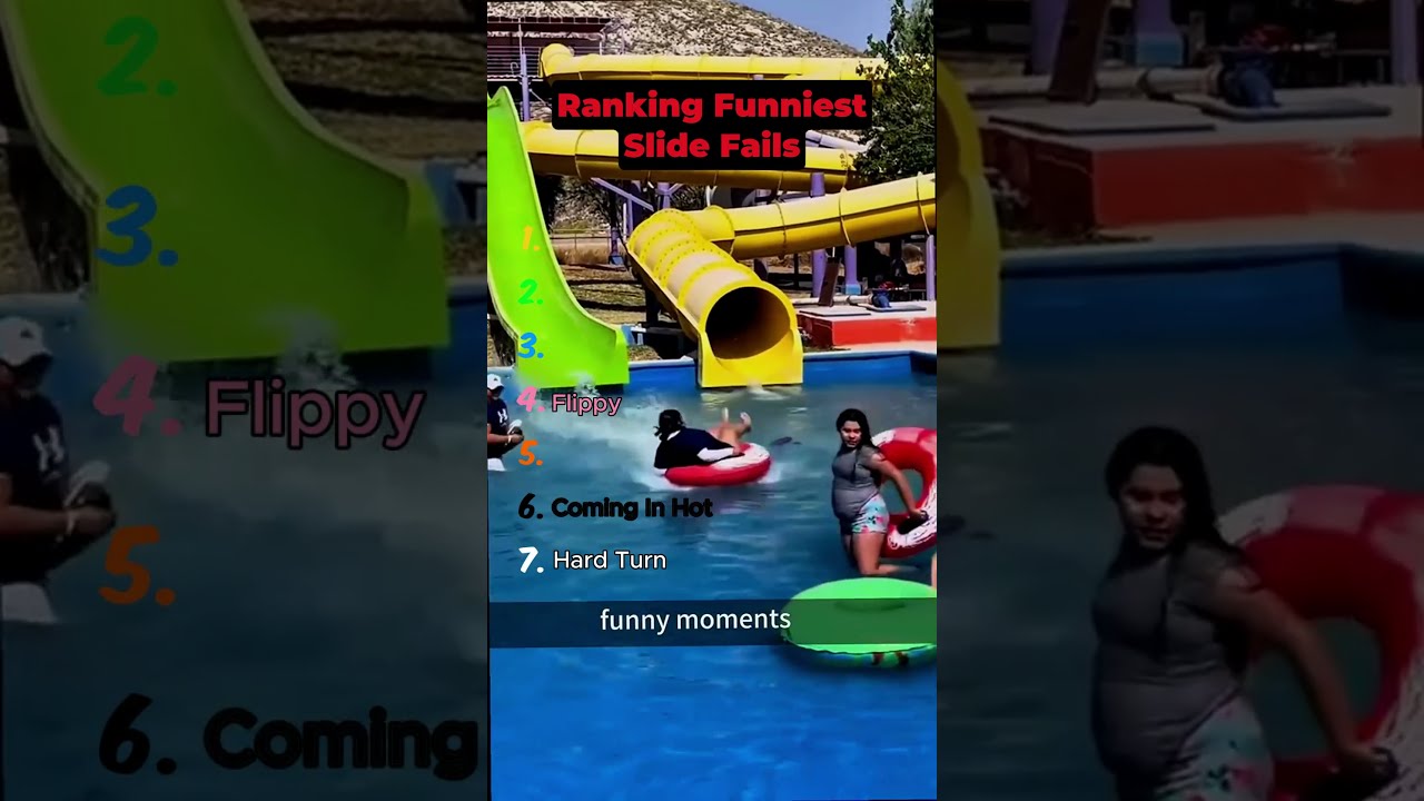 Ranking Funniest Slide Fails