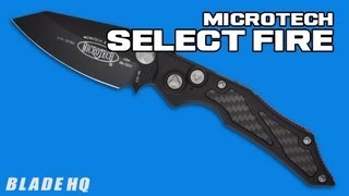 Microtech Select Fire Dual Action Automatic and Manual Folder