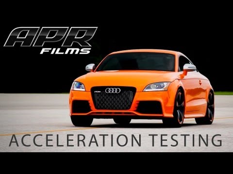 APR TT RS 2.5 TFSI Stage III Acceleration Testing