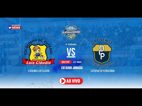 Escolinha Luiz Cláudio x Catuense – CQF Eliel Gonçalves 2025