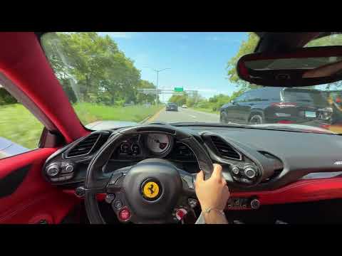 Thumbnail for Ferrari 488 GTB POV Drive - Cruising with a Porsche 911 GT3 by Ferrari 488